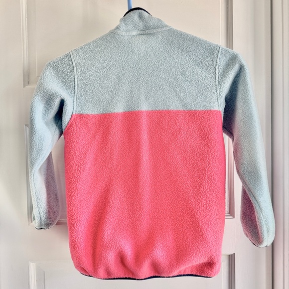 Patagonia Girls S (7-8) Lightweight Synchilla Snap-T Pullover Range Pink… - Picture 3 of 6
